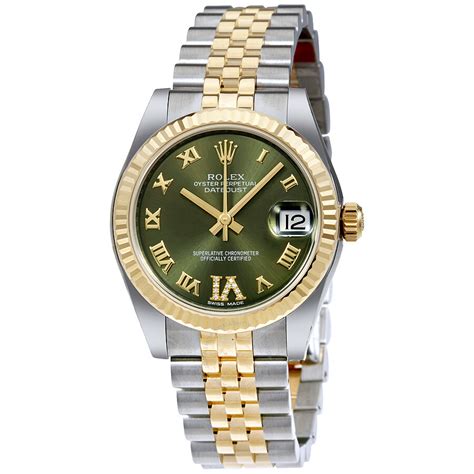 rolex 31mm green|Rolex datejust lady 31 price.